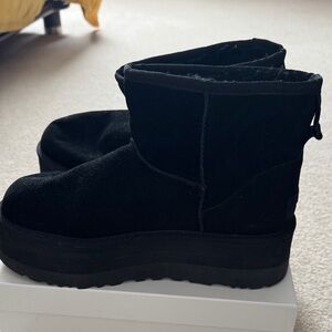 Black Women's Platform Boots